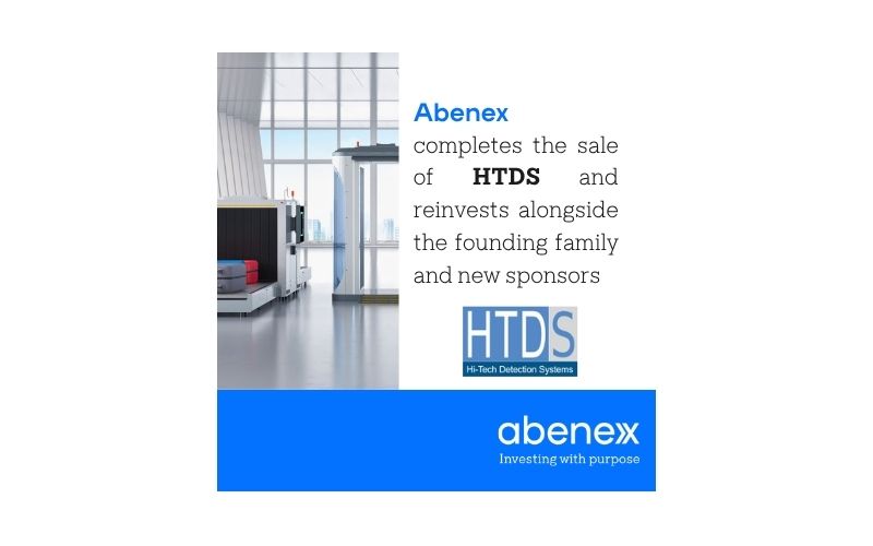 Abenex completes the sale of its stake in HTDS and reinvests alongside the founding family to support a new phase of development