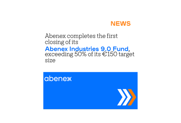 Abenex réalise le premier closing de son fonds Industries 9.0 dédié à l’accompagnement des PME industrielles