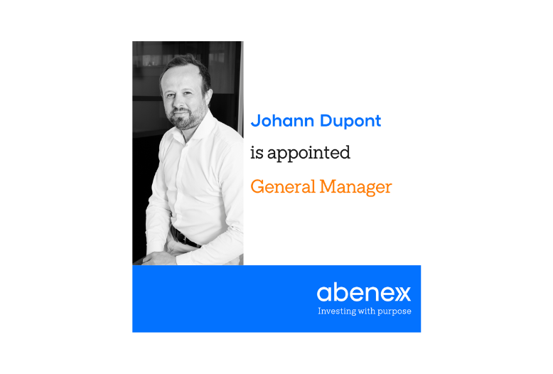 Abenex renforce sa gouvernance et nomme Johann Dupont comme Directeur Général