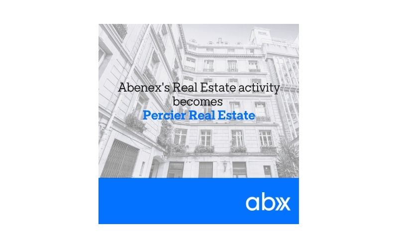 Abenex's Real Estate activity becomes Percier Real Estate