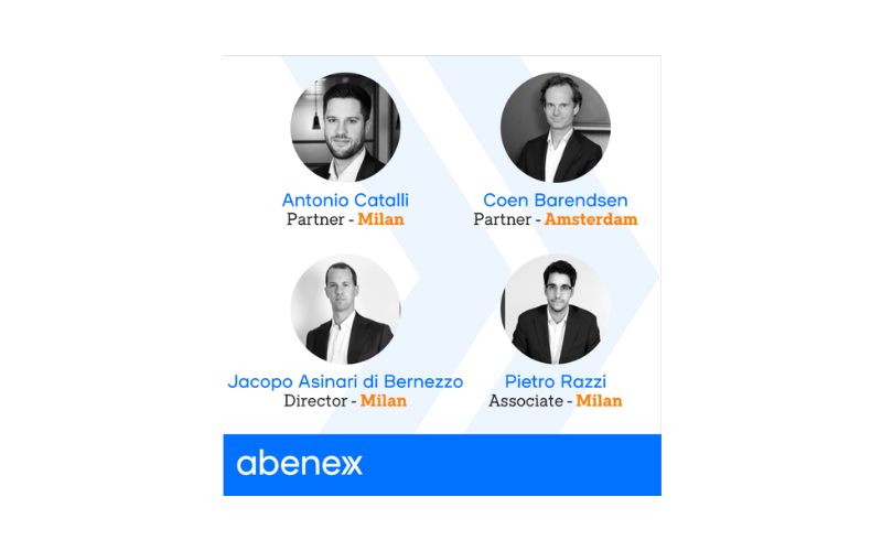 Logo Abenex, société de capital-investissement, annonce quatre promotions