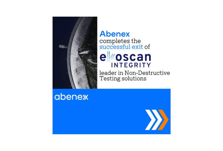 Abenex réalise avec succès la cession d'Ekoscan Integrity Group, leader mondial du contrôle non destructif
