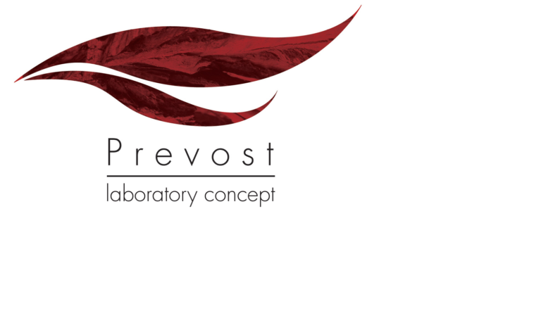 Logo Prevost laboratoriy concept