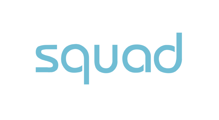 Logo SQUAD bleu détouré