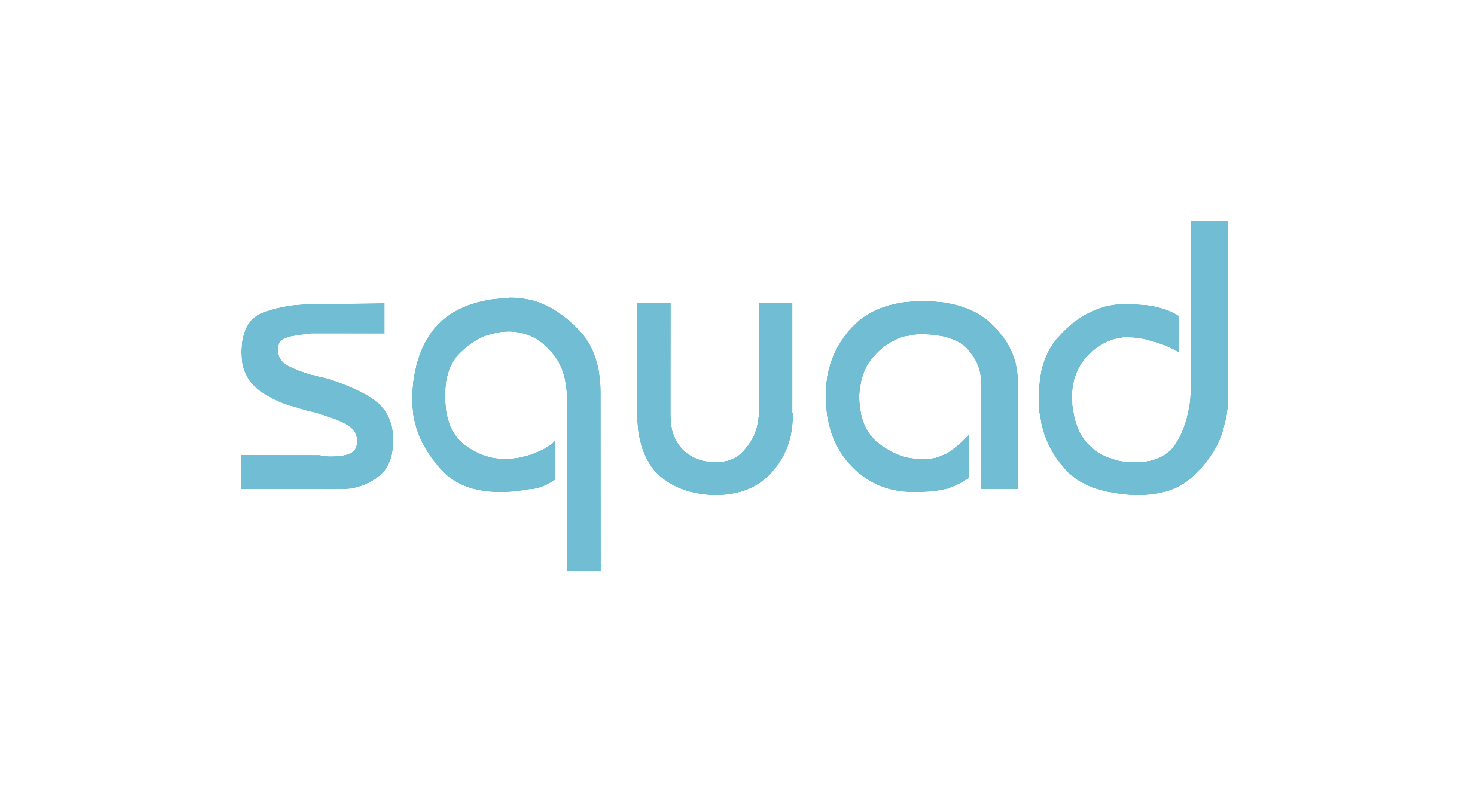 LOGO SQUAD in blue
