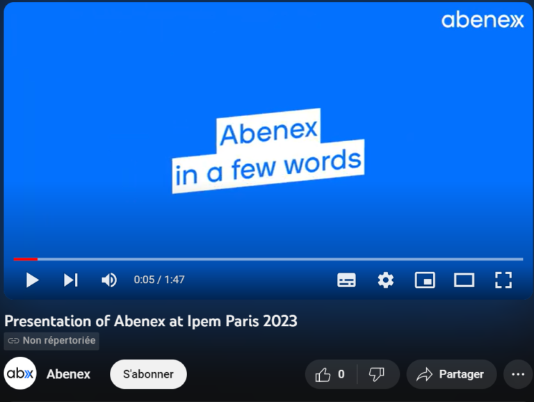 Abenex in a few words/ Abenex en quelques mots