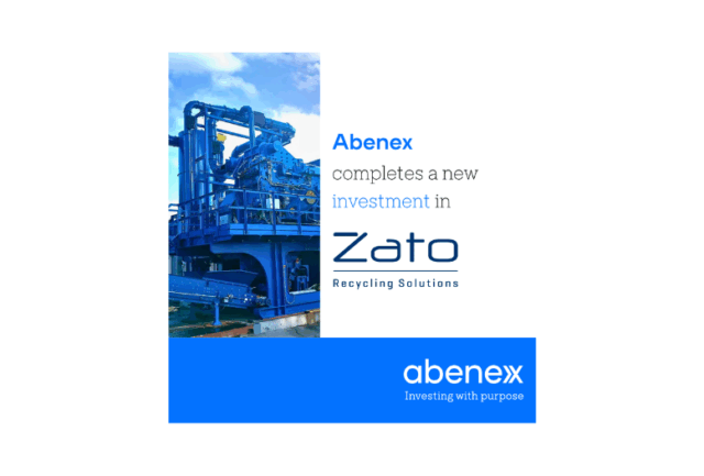 Abenex invests in Zato metal recycling machinery